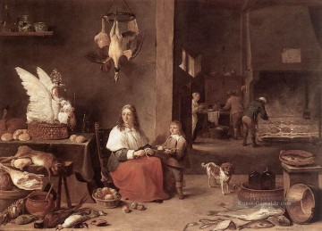  David Werke - Küchenszene 1644 David Teniers der Jüngere